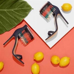 ALDO beaded tassel high heels